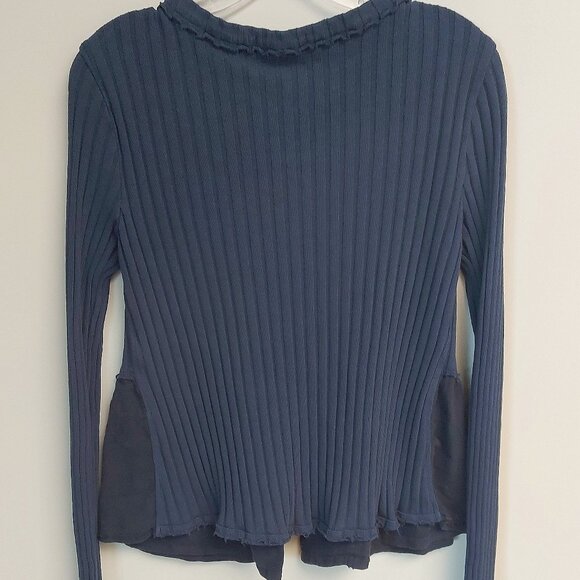 Kedziorek Linen and Cotton Cardigan - Size 38 (US 6/8) - Picture 4 of 10